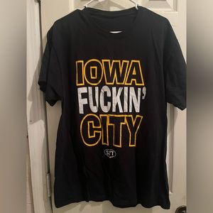 University of Iowa Hawkeyes Gameday Tshirt. Purchased at a game and worn once.